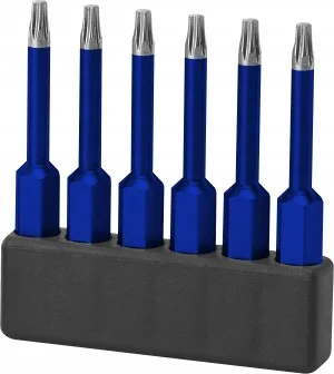 Torx Plus® 50 mm IP -Bits - TORX® 50mm Torx Plus Bits für Sloky Drehmoment-Schraubendreher (Drehmomentschlüssel) und für verschiedene Drehmomentadapter mit entsprechender Farbe.
Benutzerfreundlich für CNC-Schneidwerkzeuge zum Bearbeiten, Drehen und Fräsen.(TORX® und TORX PLUS® sind eingetragene Marken von Acument global technologies LLC.) Torx Plus® 50 mm IP -Bits - TORX® 50mm Torx Plus Bits für Sloky Drehmoment-Schraubendreher (Drehmomentschlüssel) und für verschiedene Drehmomentadapter mit entsprechender Farbe.
Benutzerfreundlich für CNC-Schneidwerkzeuge zum Bearbeiten, Drehen und Fräsen.(TORX® und TORX PLUS® sind eingetragene Marken von Acument global technologies LLC.)